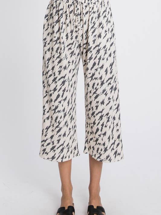 SP1092-11MULTI PRINT CROPPED PANTS for wholesale by HEIMISH