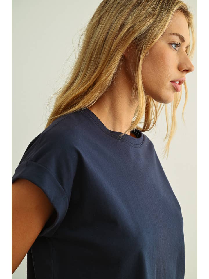 MIOU MUSE - Venta al por mayor Blusa - Mujer - Blusa de manga con puño y cuello redondo35