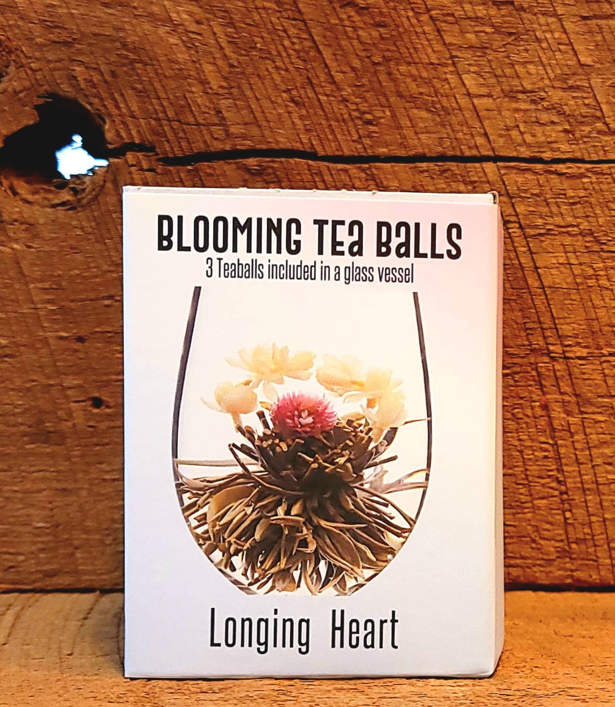 The Grateful Tea Co - Wholesale Loose Tea - Blooming Flower Tea Balls - Longing Heart Green Tea (3 Balls1