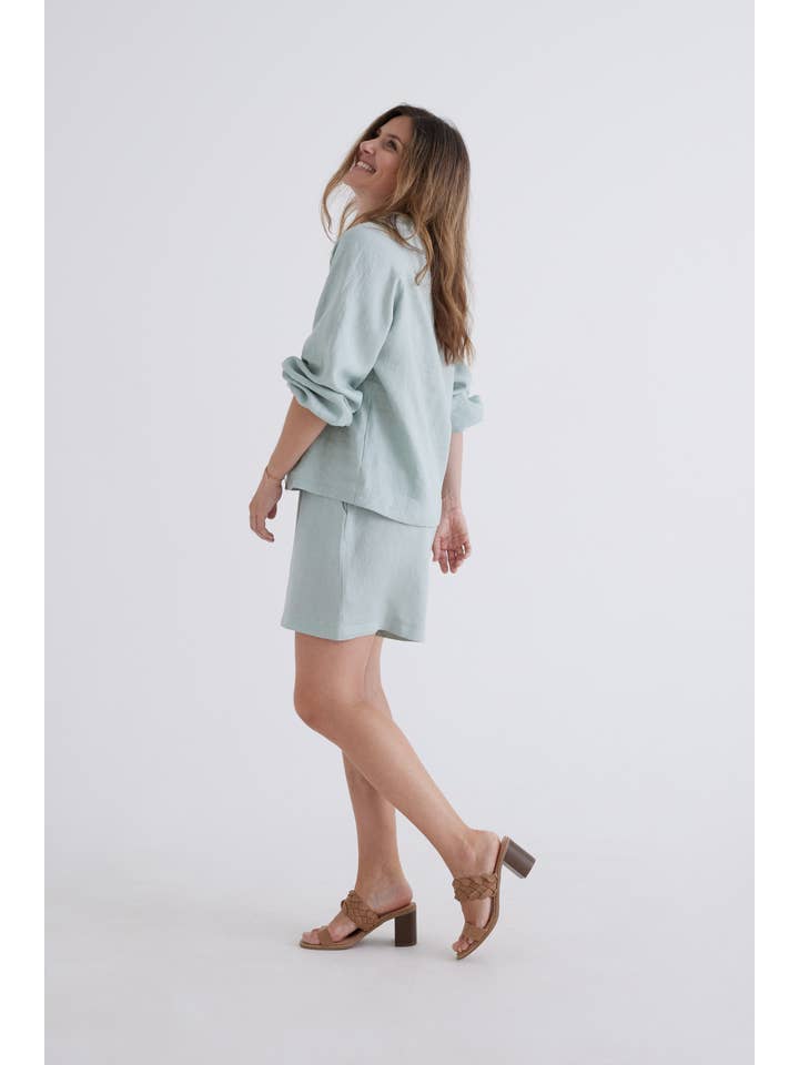 Devina Louise - Wholesale Blouse – Women’s - Tanya Linen Top4