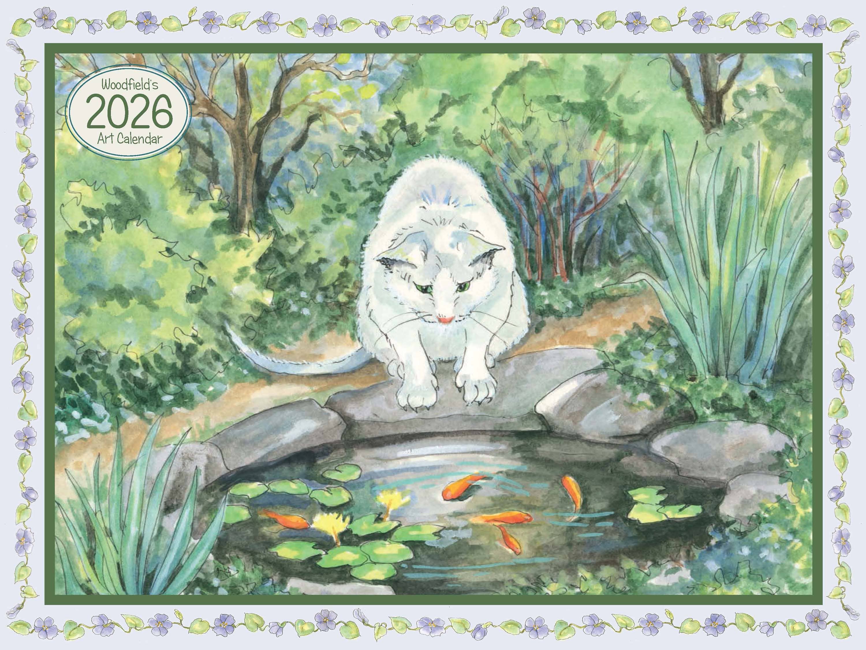 Woodfield Press – Großhandel Kalender – #3050 - 12-Monats-Wandkalender 202612