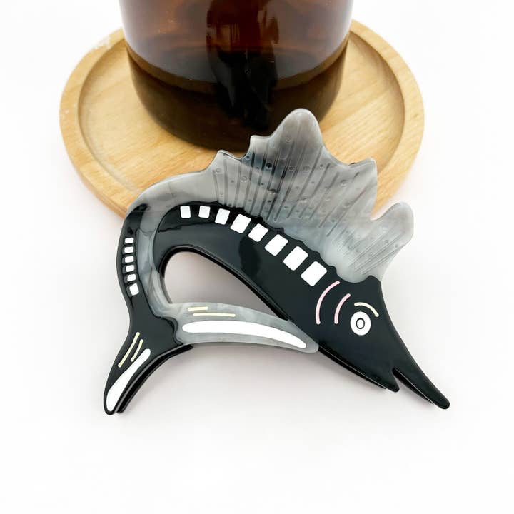 TheDivaSoap - Wholesale Hair Clip - Women's - Tuna Claw Clip, Marine Animal Hair Clip2