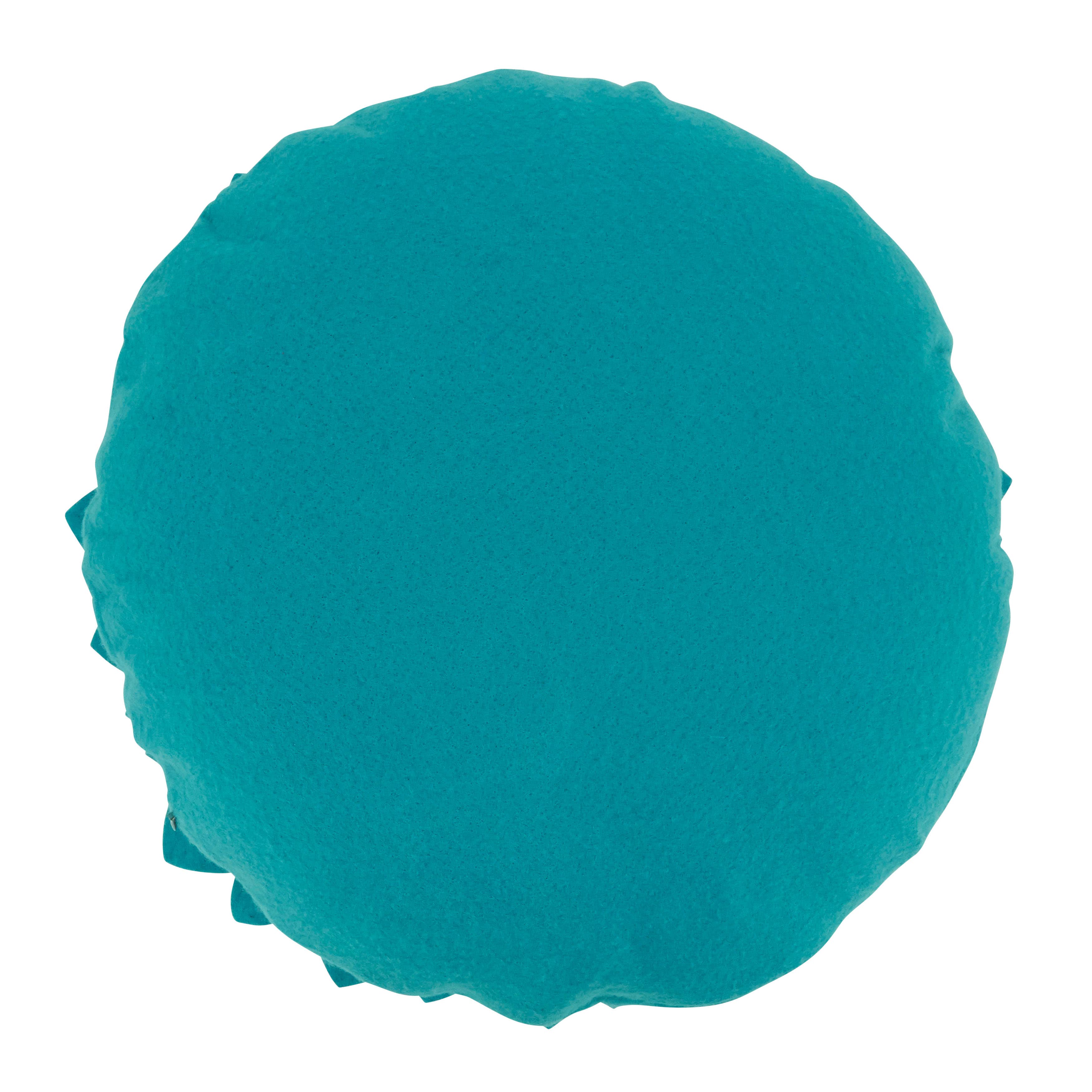 Saro Lifestyle - Wholesale Throw/Decorative Pillow - Felt Flower Pillow - Poly Filled23