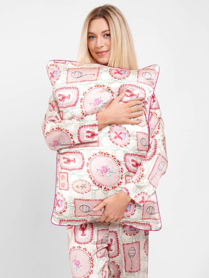 Pyjama and Sleep Set / "The Hamptons" for wholesale by Jessica Russell Flint