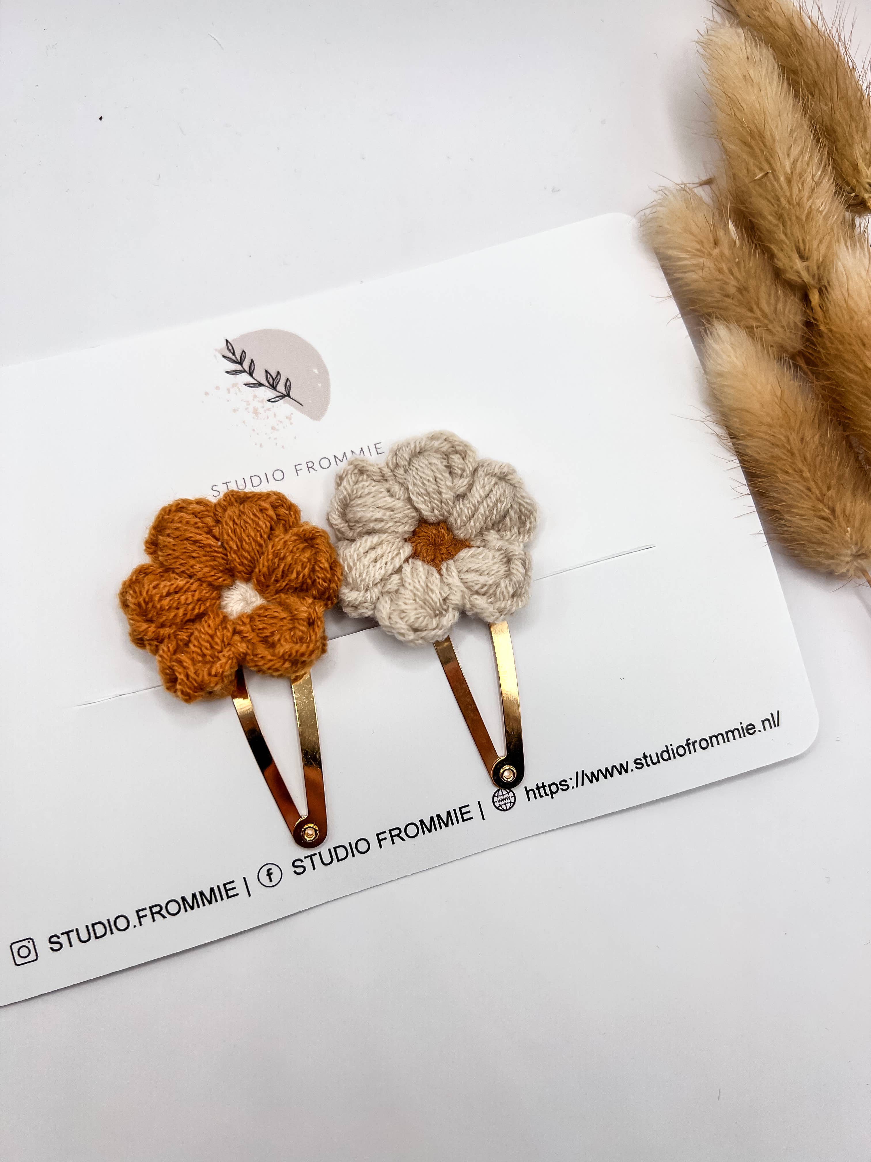 Studio Frommie – Engroshandel Hårspænde - Børn – Beau kamel