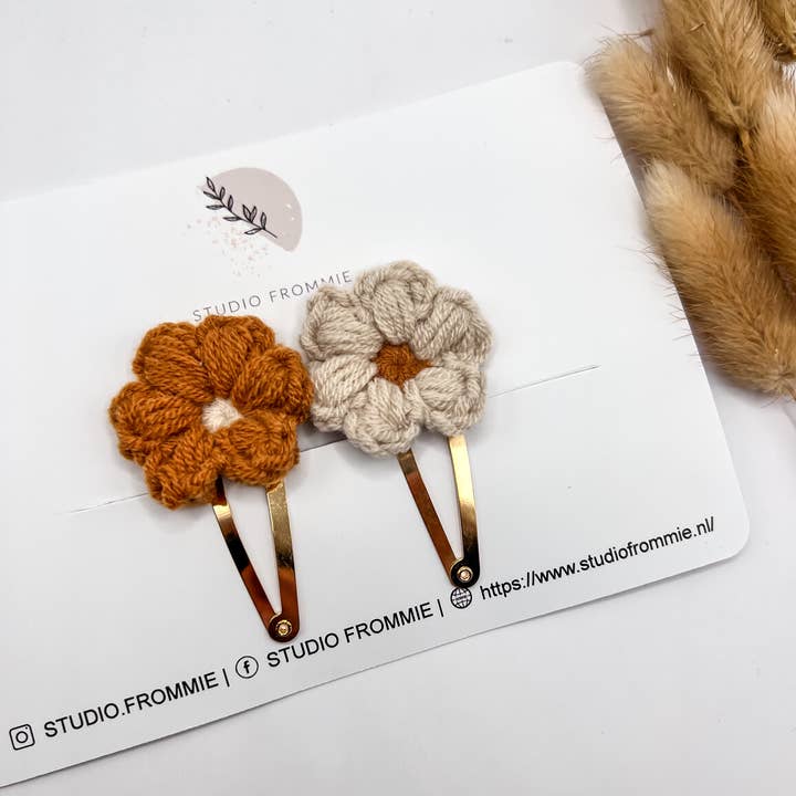 Studio Frommie – Engroshandel Hårspænde - Børn – Beau kamel0