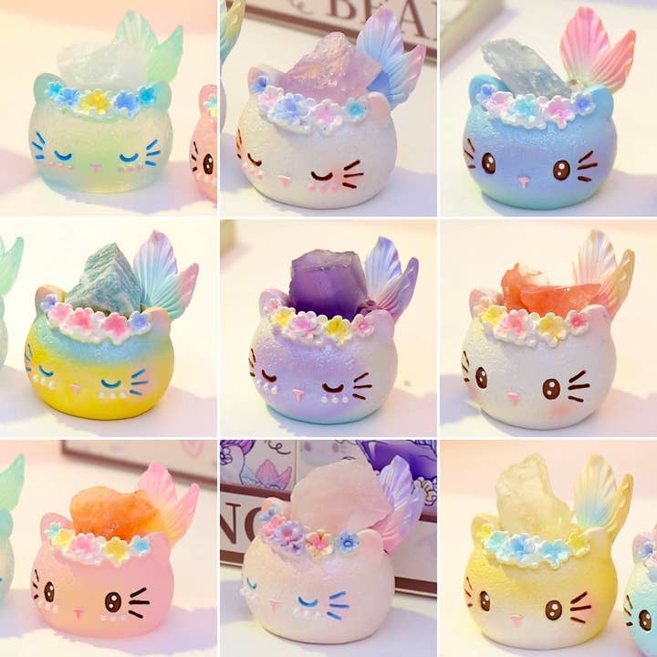 BCmini - Vente Figurine décorative - 71309 Boîte Mystère Chat Sirène en Cristal-84