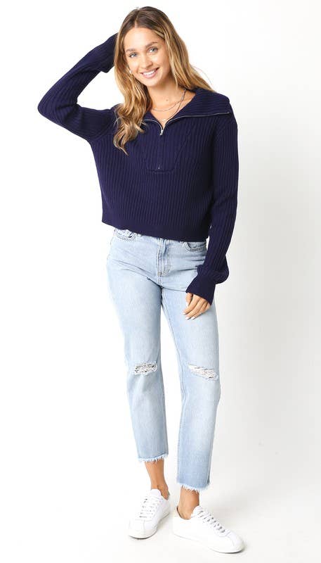 Olivaceous - Wholesale Knit Sweater - Women's - Averie Sweater9