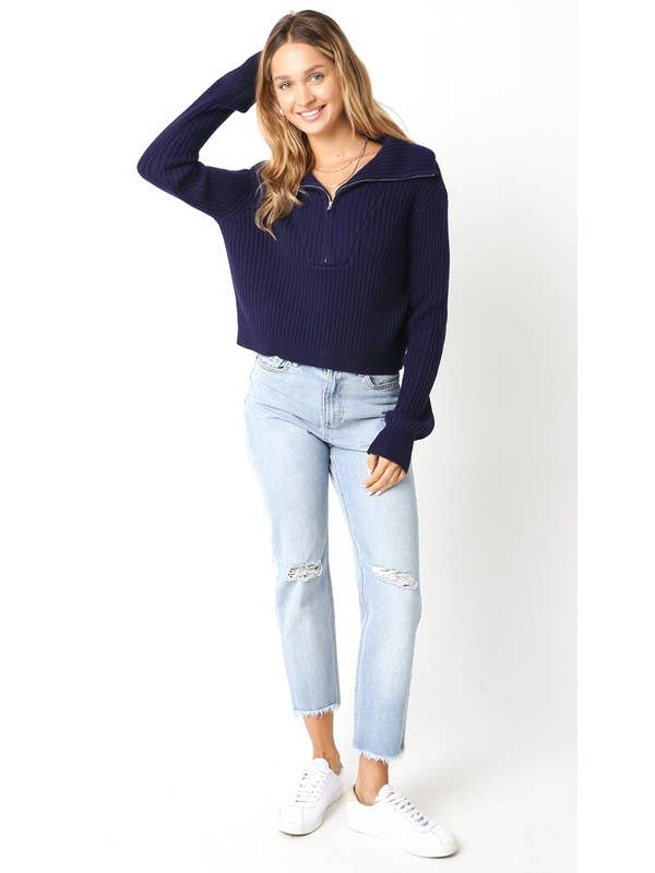 Olivaceous - Wholesale Knit Sweater - Women's - Averie Sweater9