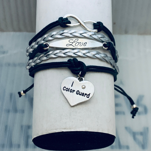 Sportybella – Pulseira com pendente por atacado – Pulseira Infinito Amor Guarda de Honra1