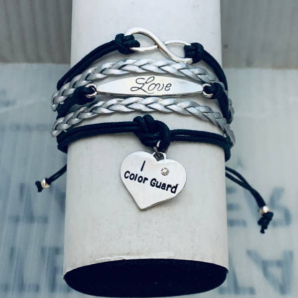 Sportybella – Pulseira com pendente por atacado – Pulseira Infinito Amor Guarda de Honra1