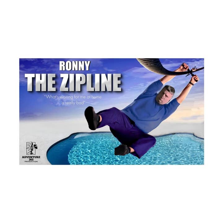 Sticker Bull – wholesale Sticker – Ronny The Zipline I Think You Should Leave Sticker