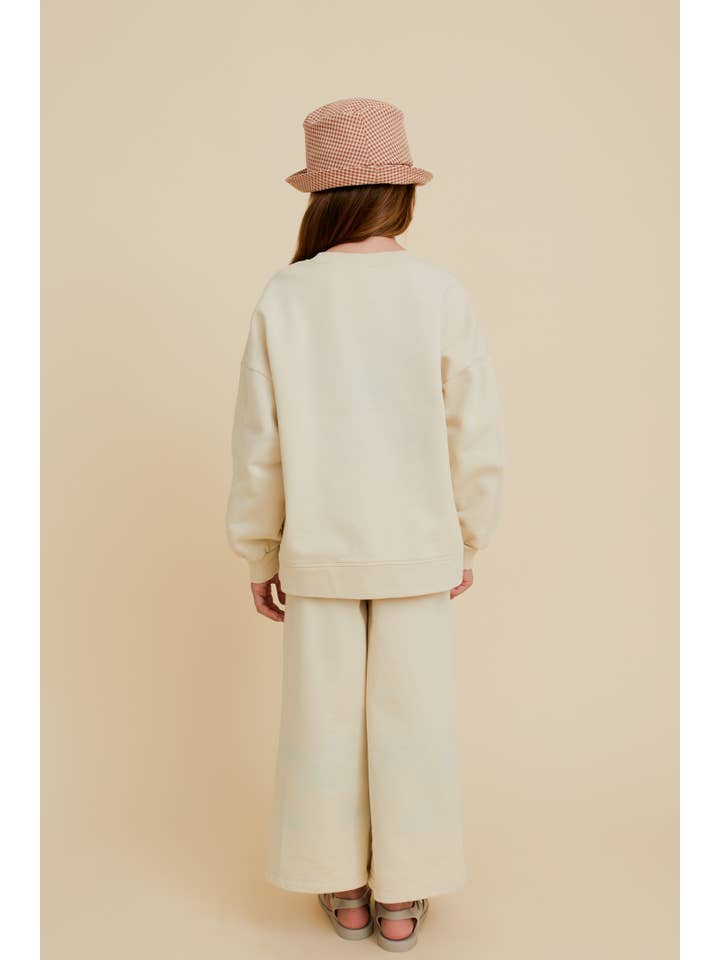 OXOX CLUB - Vendita all'ingrosso Felpa - Bambini - FELPA IN COTONE BIOLOGICO FIORDALISO8