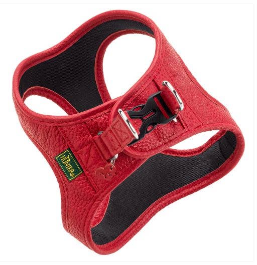 Swiss Red with White Alpine Hearts Alpen LOVE Harnesses for wholesale on Faire7