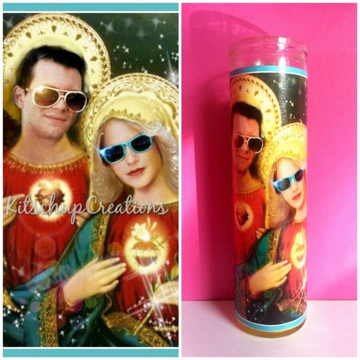 True Romance Prayer Candle for wholesale by Kitschup Creations