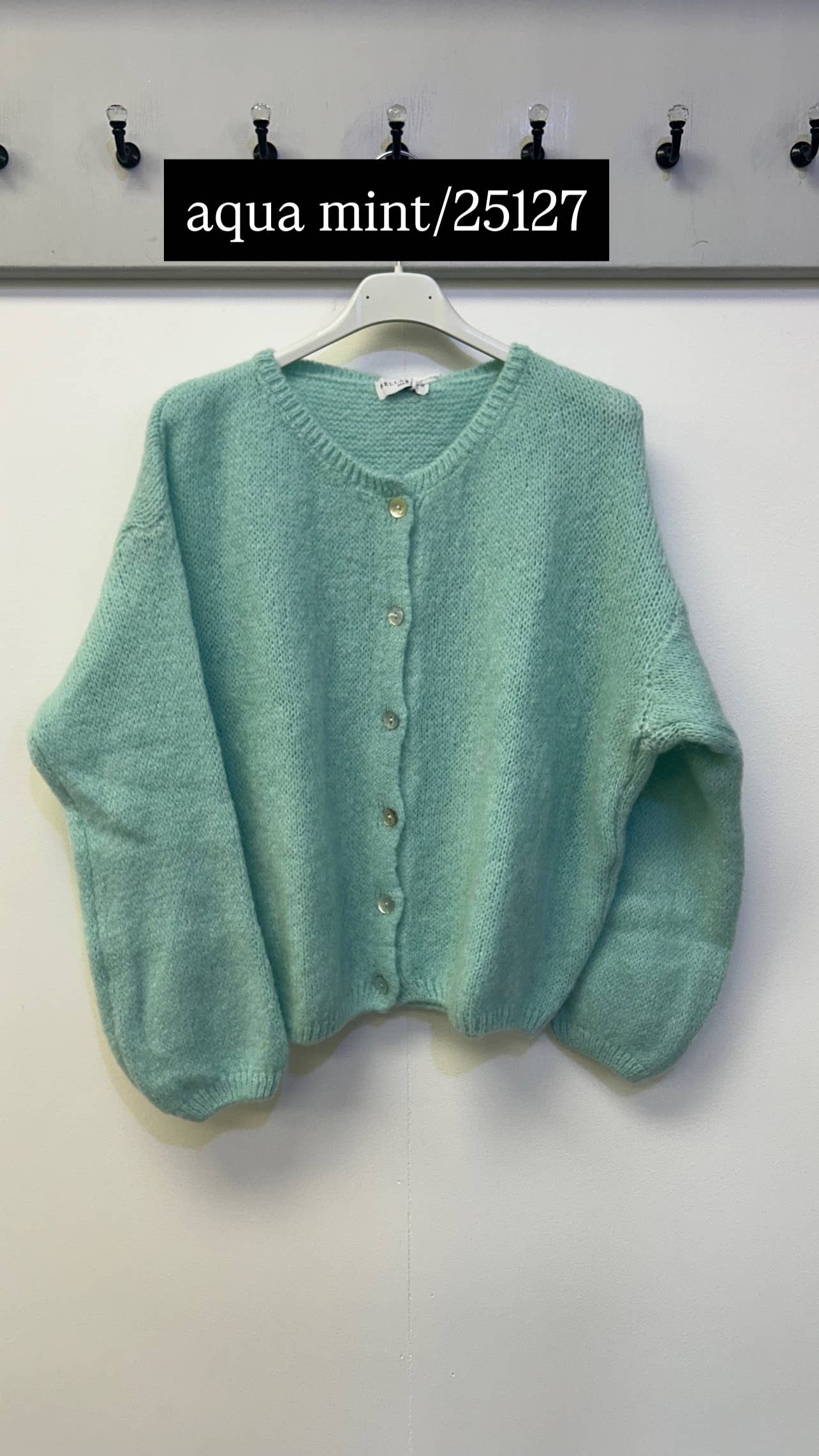 Terminal 1 Clothing – wholesale Kofta - Dam – Cardigan i mohairblandning med knappar fram11