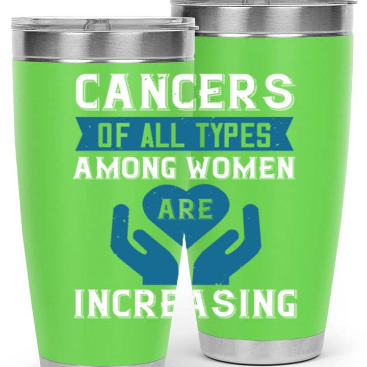 Les cancers de tous types sont en augmentation chez les femmes Style 4#- santé mondiale- gobelet pour la vente par Mugs R Us