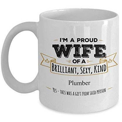 CustomHappy - Wholesale Coffee Mug - Gifts For Plumber, Plumber Mug, Plumber Gift