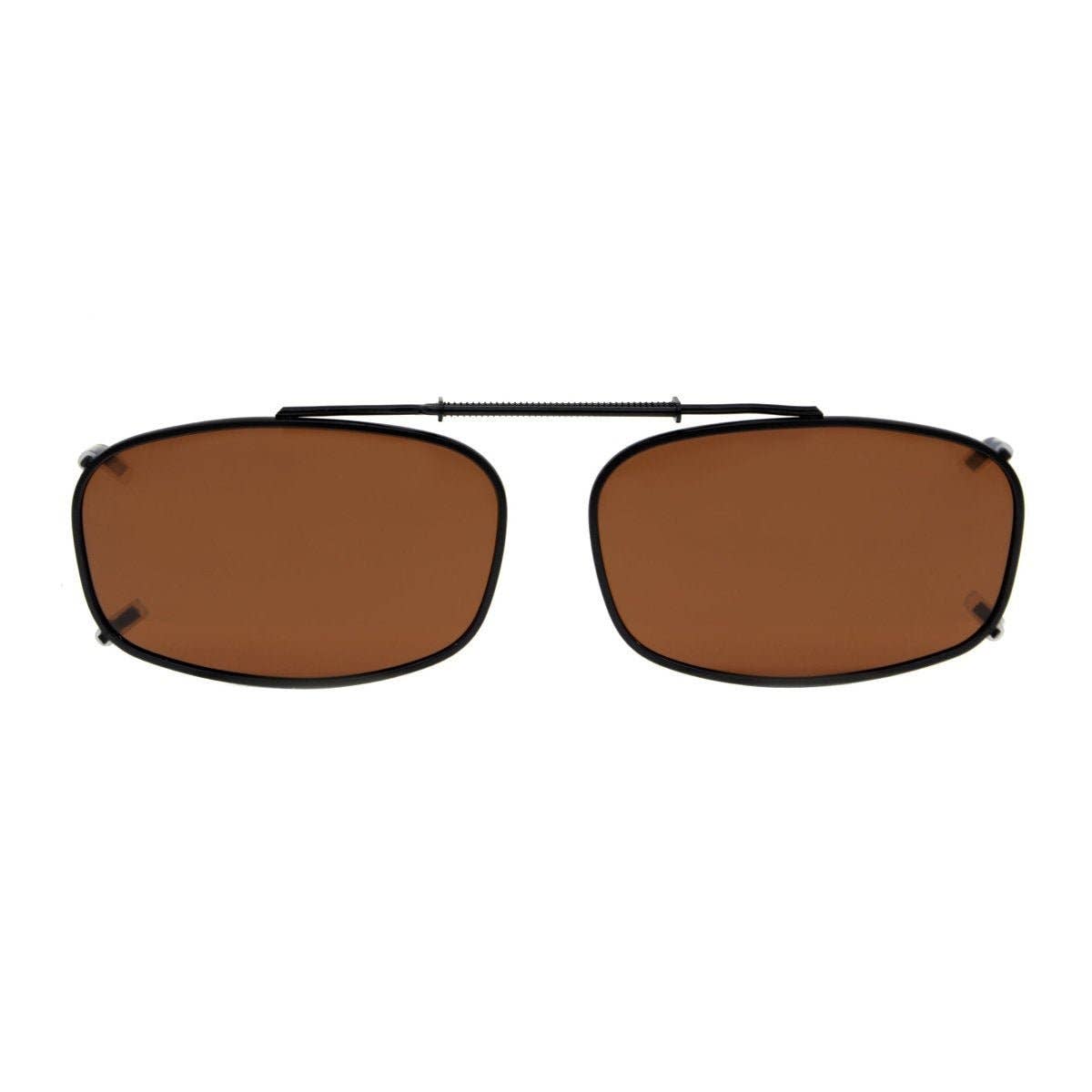 SPARE-SPECS, LLC - Wholesale Sunglasses - Unisex - Metal Frame Polarized Lens Clip on Sunglasses C62 (52MMx32MM)0