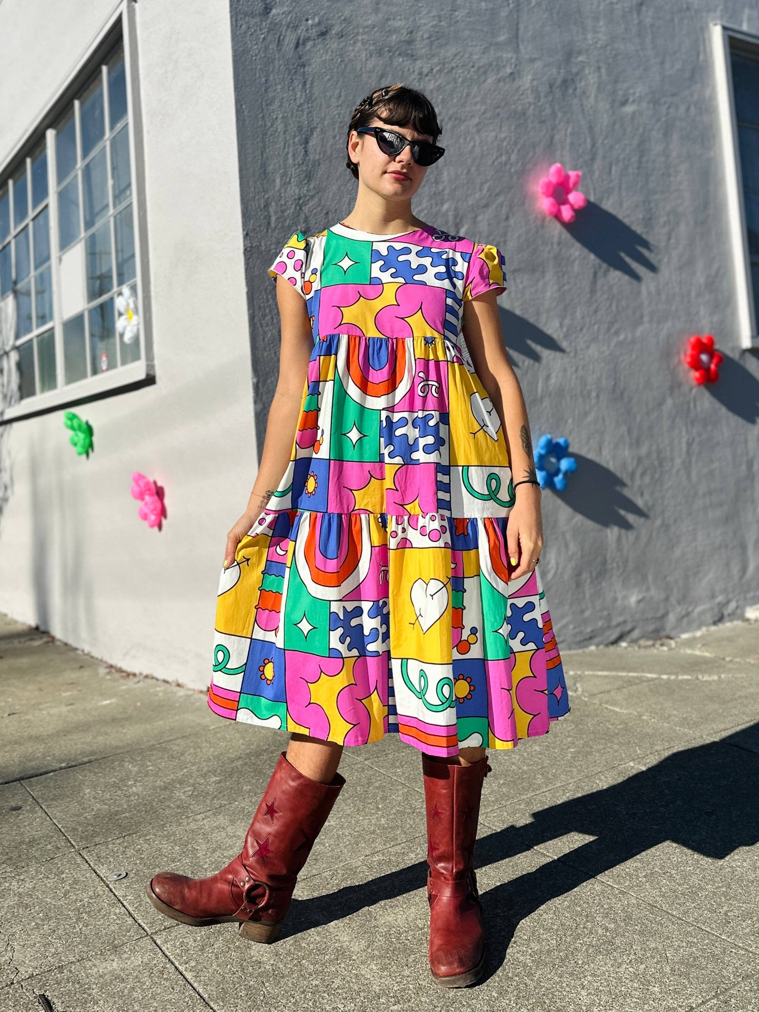 Nooworks – Vestido - Mulher por atacado – Frida Wormiverse3