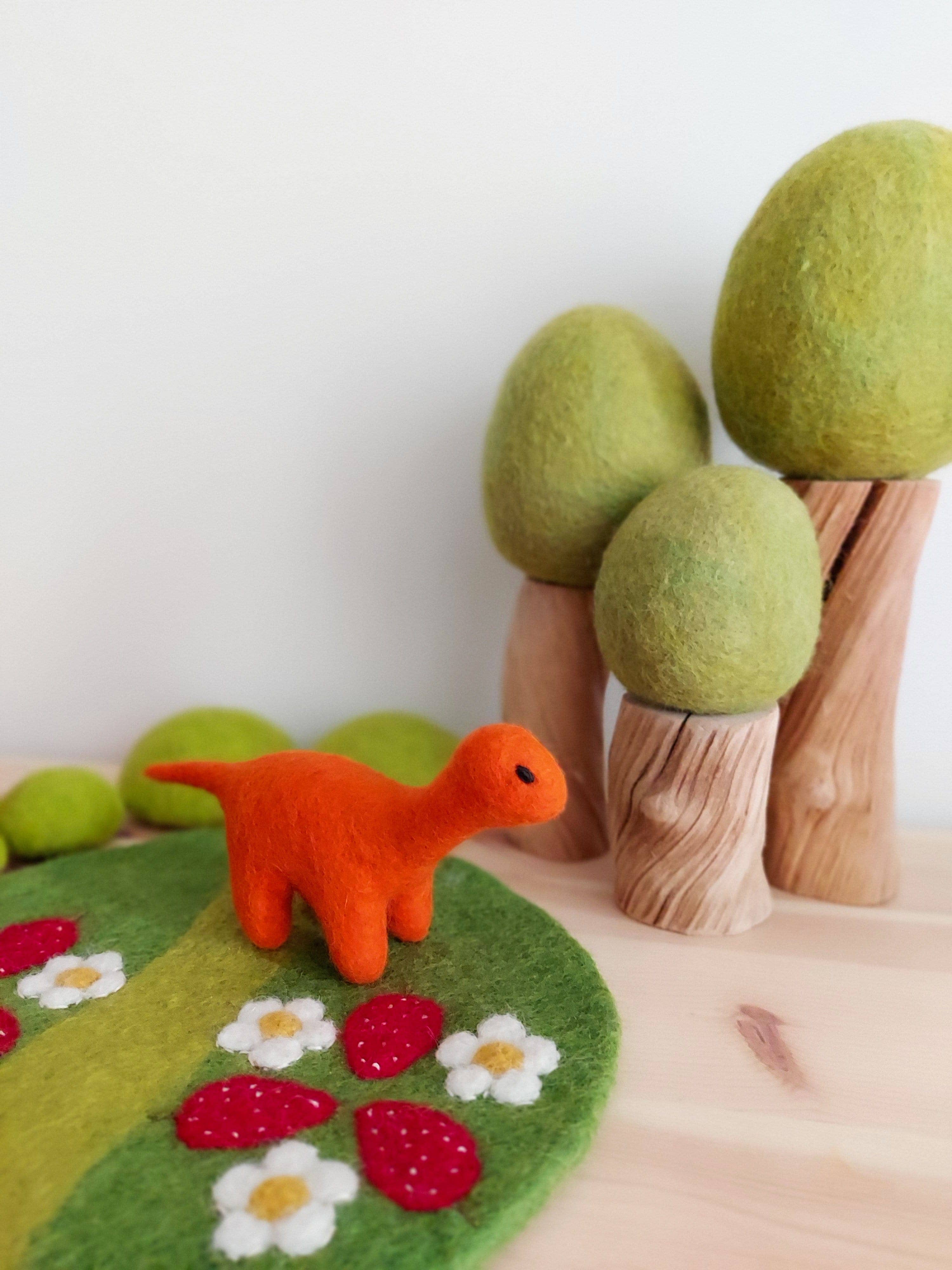 Growing Little Folks – wholesale Stuffed/plush toy – Kids & baby – Mini Felt Brontosaurus8
