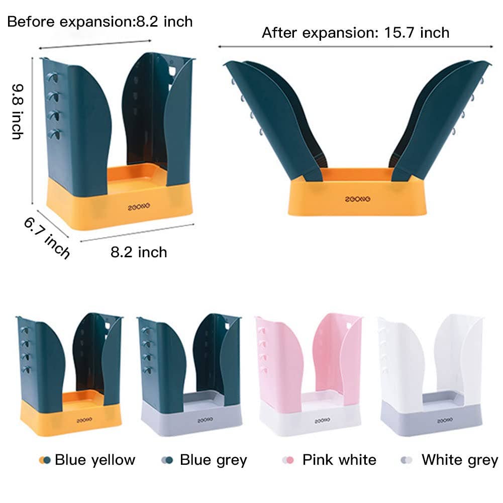 VIGOR - Wholesale Trashcan/Trash Bin - Plastic Small Trash Can, 9-Gear Adjustable Size Multifunctio3