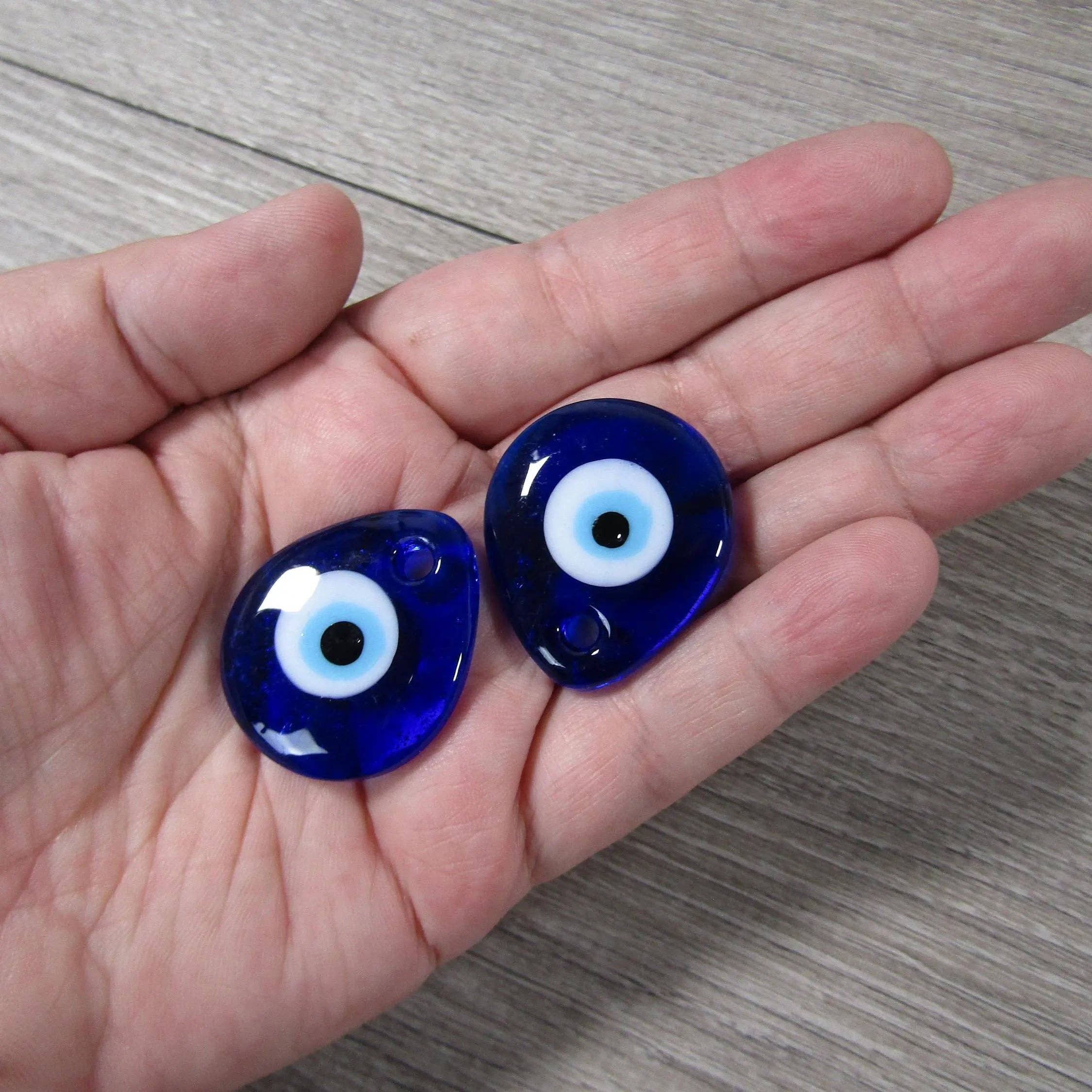Keystone Crystals - Wholesale Individual Charm/Pendant - Evil Eye Glass Bead Pendant Lamp for Gift Shops0