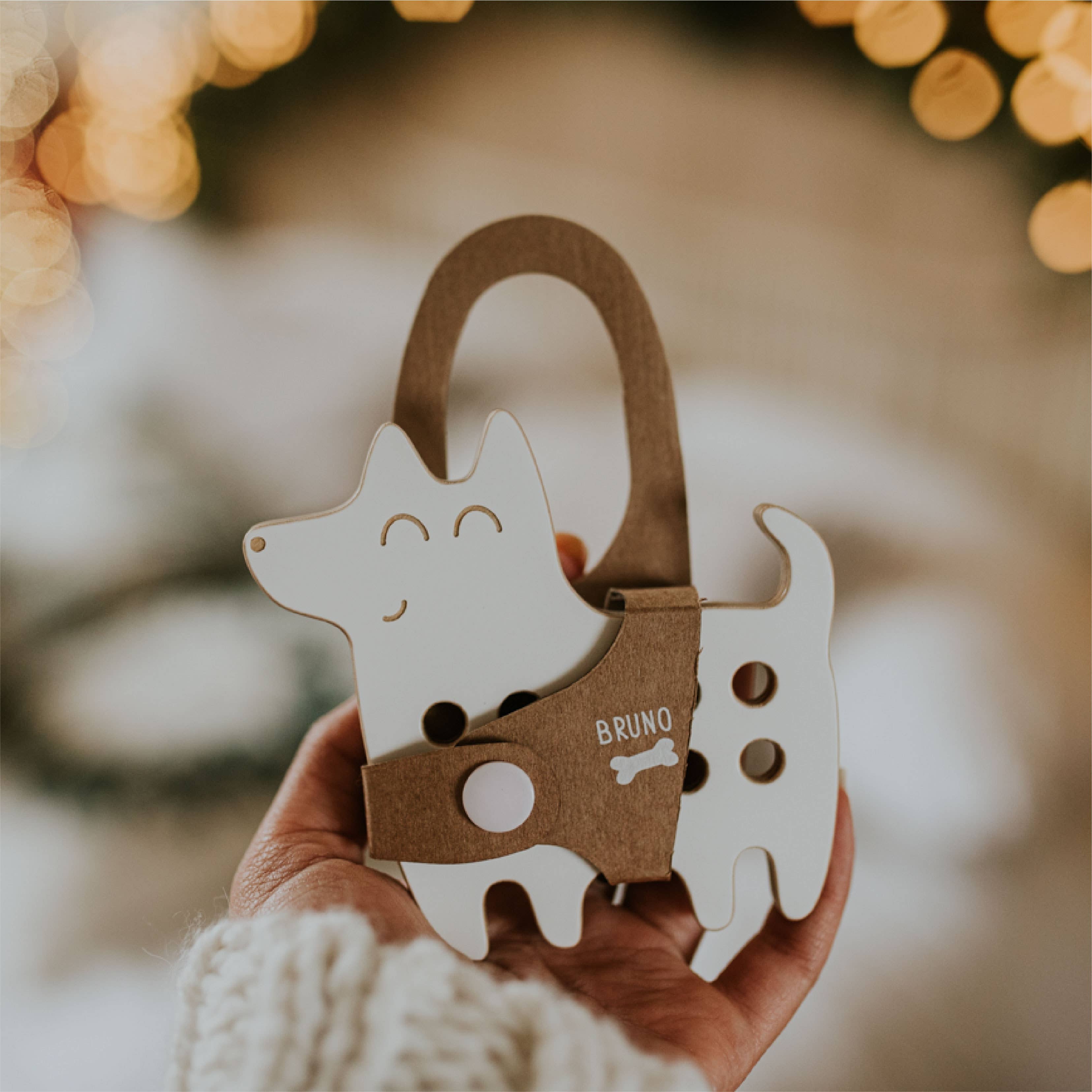 milin - Wholesale Wood Toy - Kids - Small Dog, wooden lacing toy, montessori4