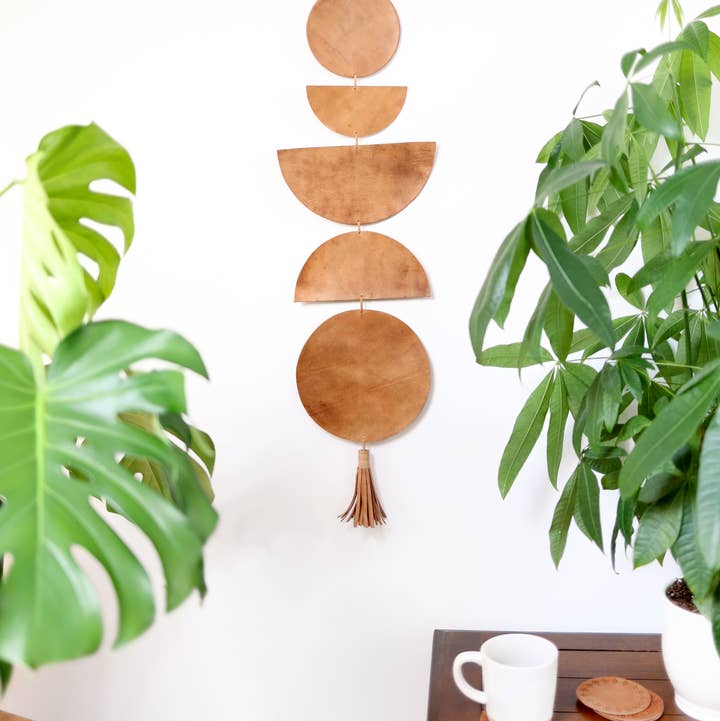 Jubilee Trading Co. | Ethical Trade Decor + Accessories - Wholesale Wall Accent - Large Luna Moon Phase Wall Hanging