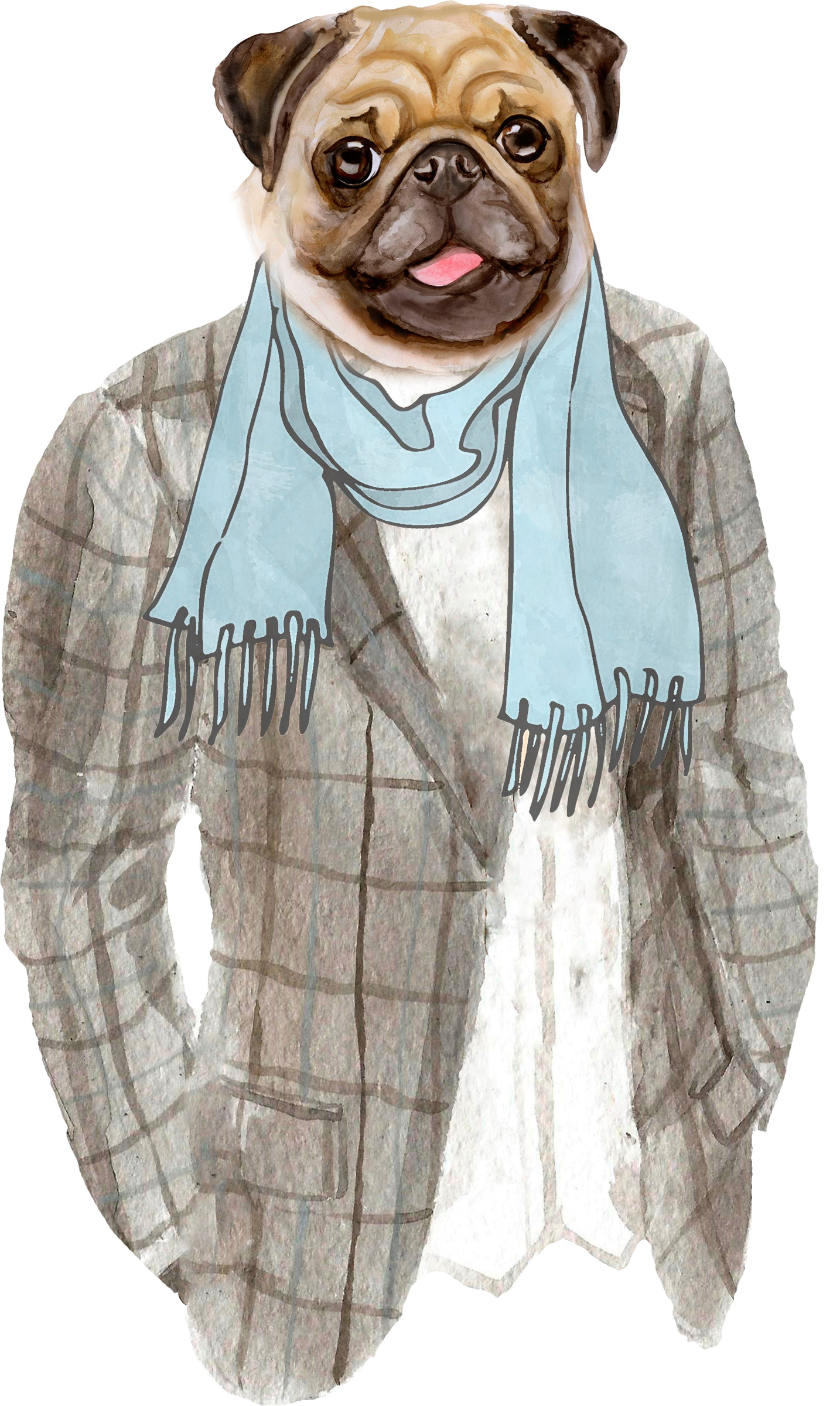 Ox Bow Decor - Wholesale Hand Towel - Animals/ Birds/Fish/   Charles the Producer Hand Towel/White1