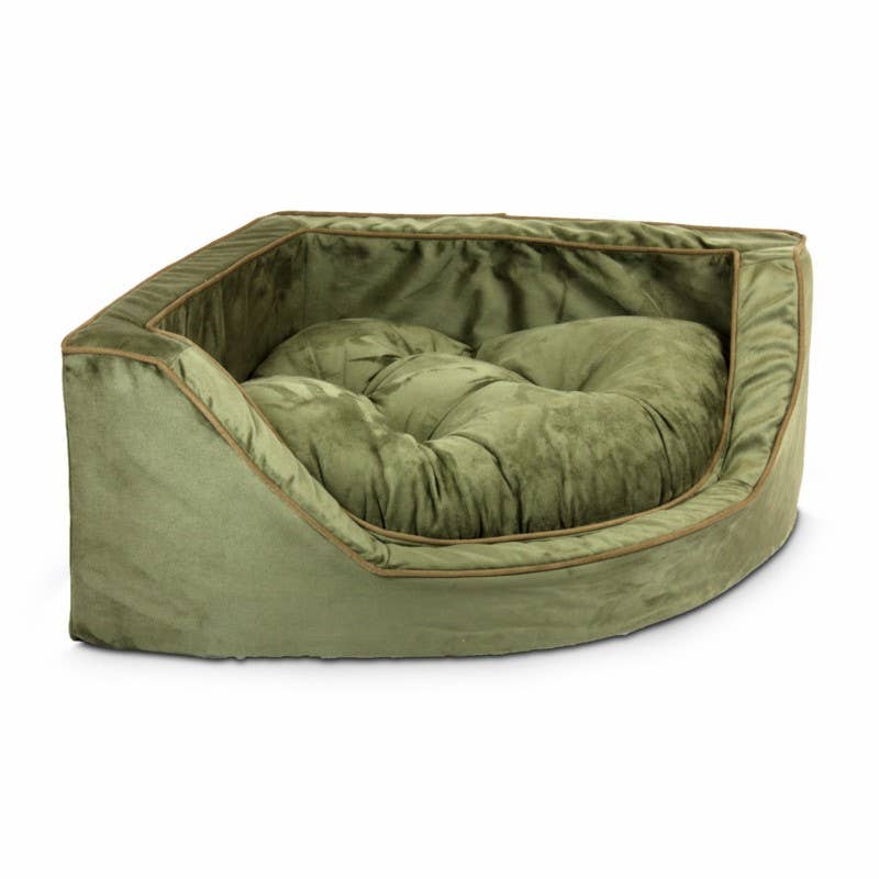 Snoozer Pet Products - Vente Panier – chien - Panier d'angle surdimensionné de luxe pour chien en microsuède7