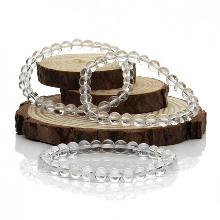 UniArt - Wholesale Cuff Bracelet - Crystal quartz bracelet1