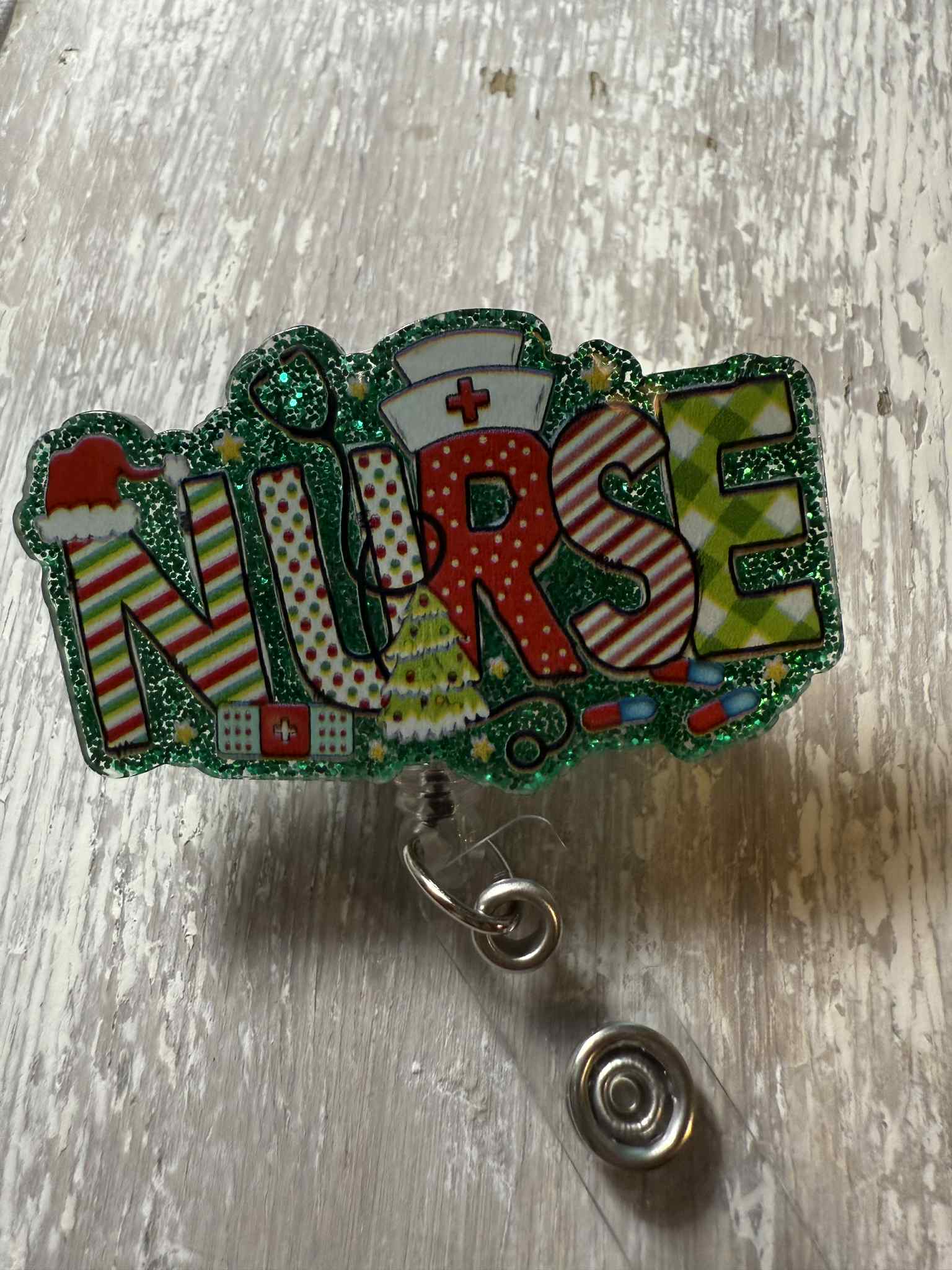 The Wild Poppy - Wholesale Badge Accessory - Women's - Badge ReeL Xmas Nurse