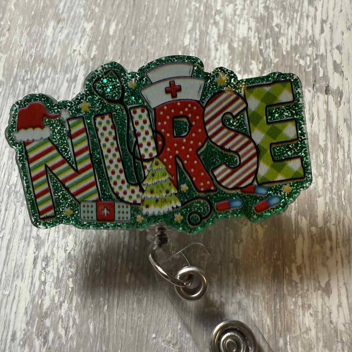 The Wild Poppy - Wholesale Badge Accessory - Women's - Badge ReeL Xmas Nurse0