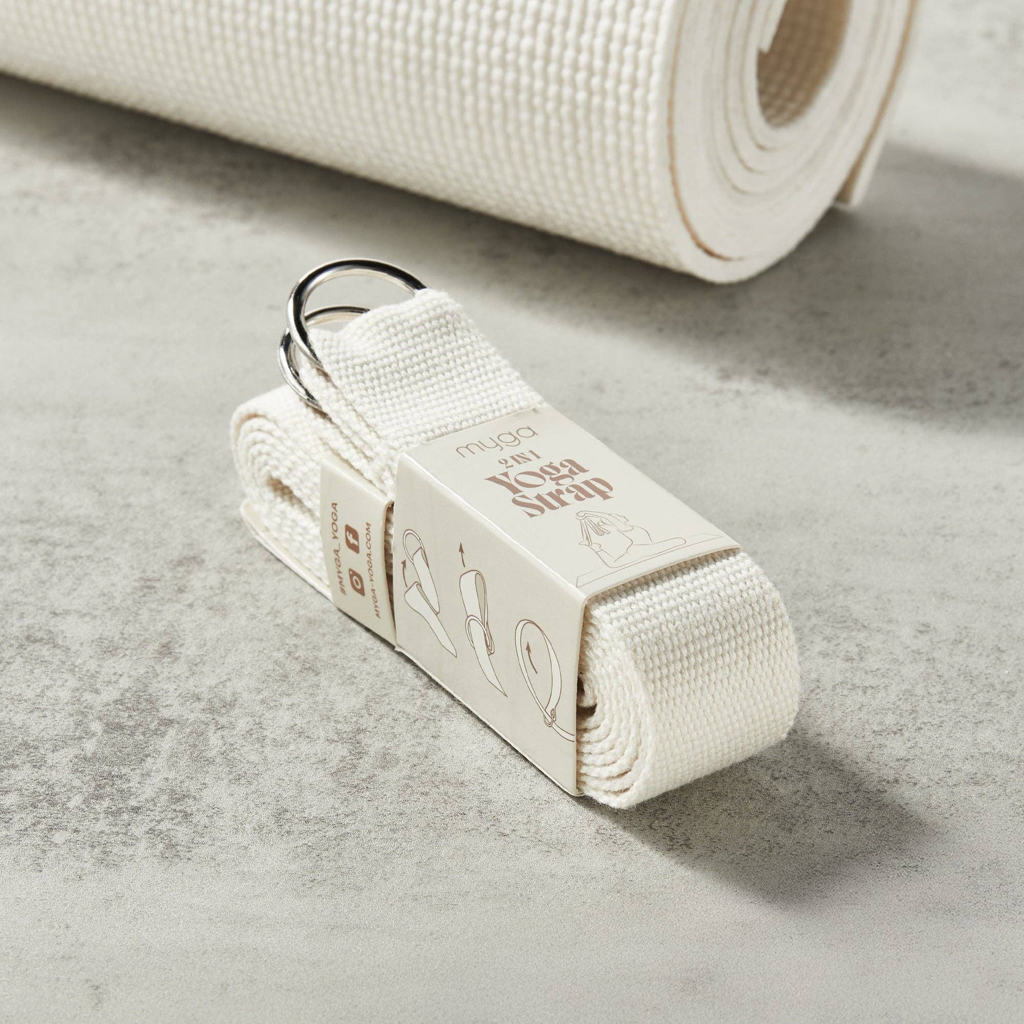 Myga - Wholesale Yoga Strap/Band - 2-in-1 Yoga Strap & Mat Carrier – Deepen Your Practice in Style7