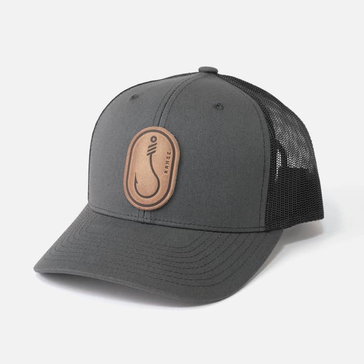 Range Leather Co. - Wholesale Trucker Hat - Unisex - Range Hook Hat - Fishing Trucker Cap3