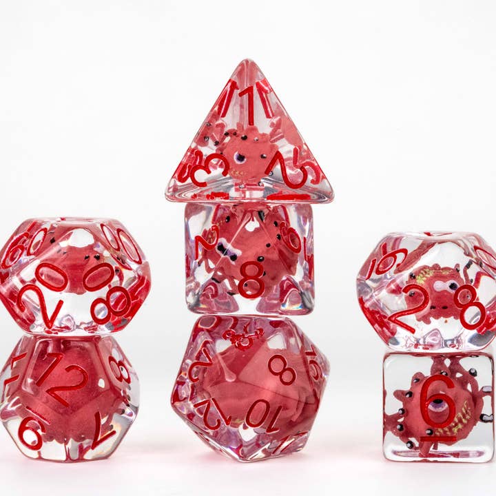 FanRoll by Metallic Dice Games - Wholesale Dice - Dungeons & Dragons Beholder Resin Dice Set1