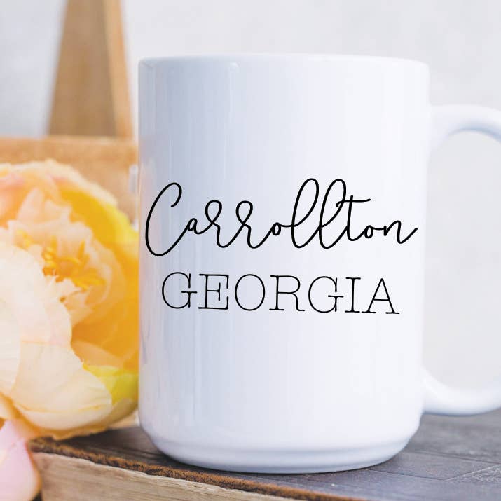 City State Custom Mug for wholesale by Quotable Life