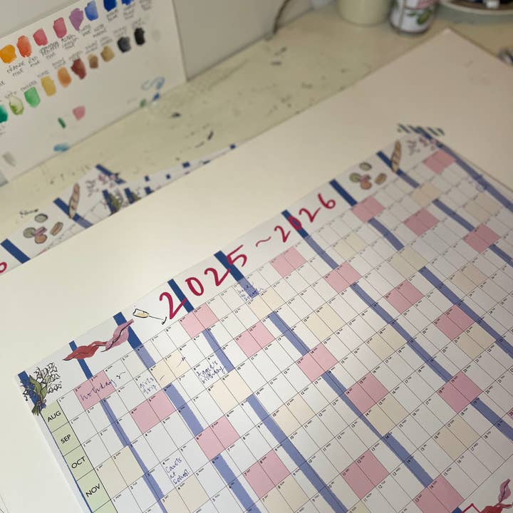 Edinburgh Letters – wholesale Planner – Academic Wall Planner 25/264