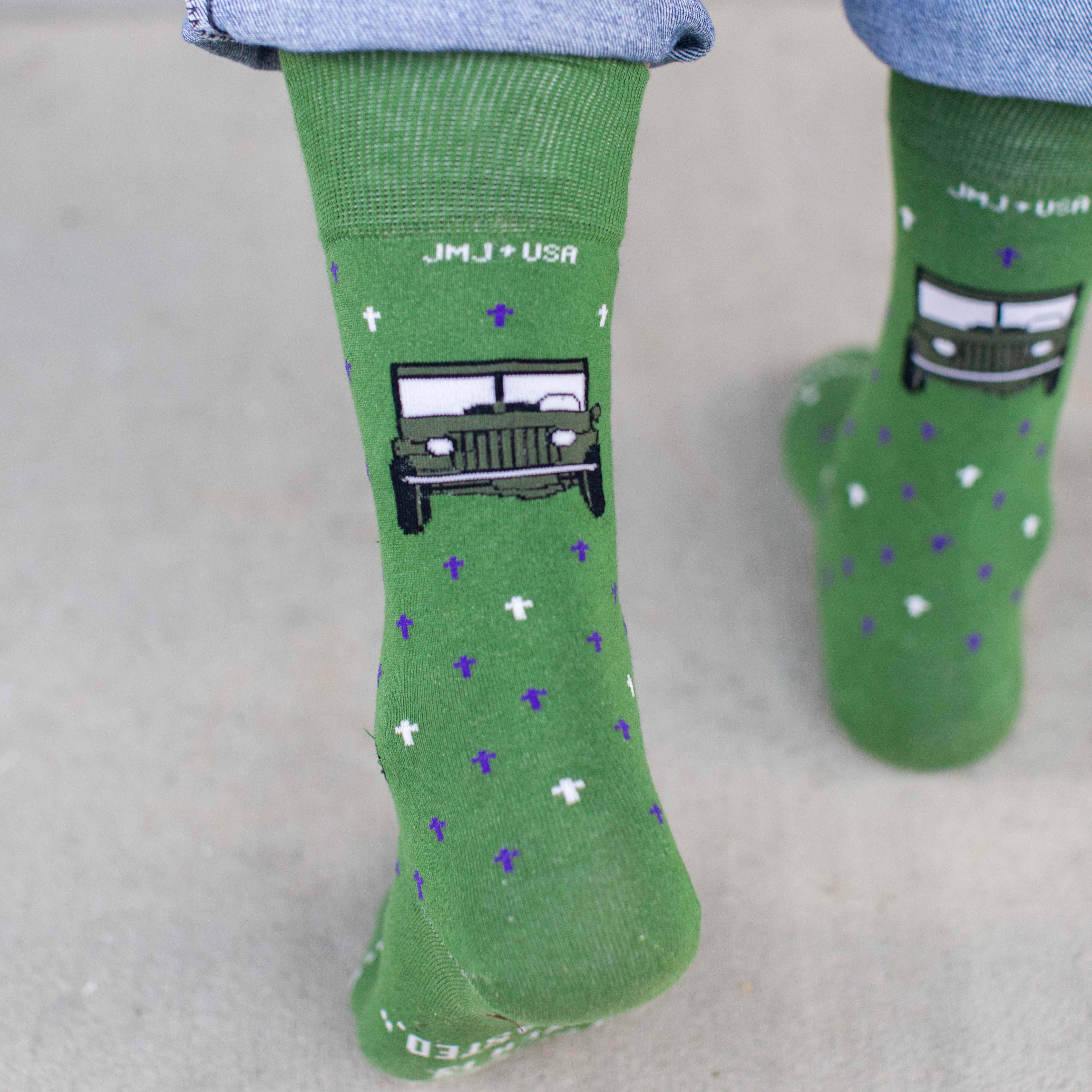 Sock Religious - Vente Chaussettes – unisexe - Chaussettes pour adultes Vénérable P. Kapaun6