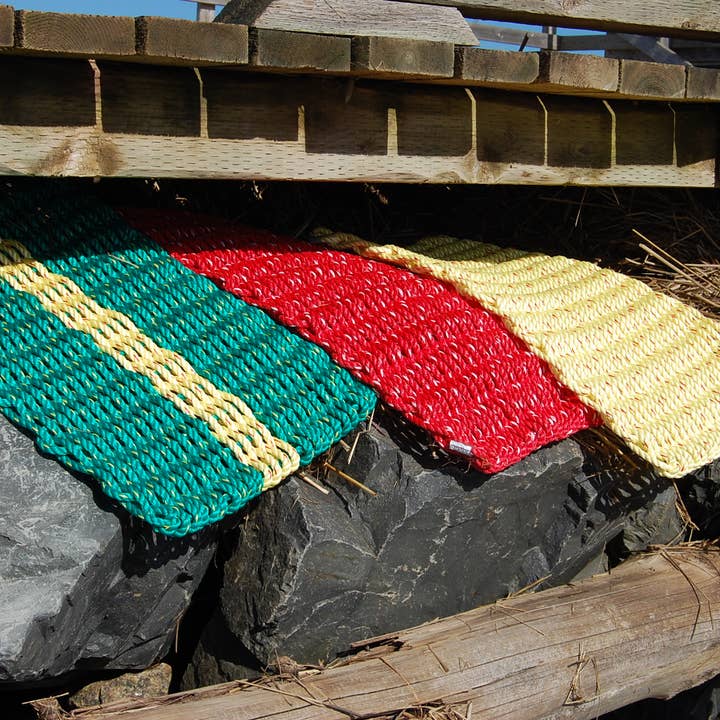 All For Knot Rope Weaving Inc - Wholesale Door mat - Lobster Rope Doormat1