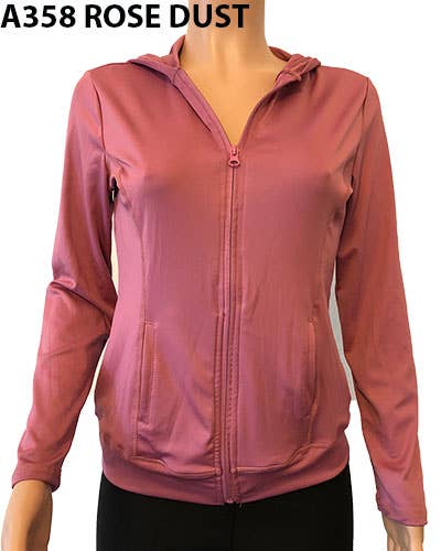 SSImport - Wholesale Athletic Jacket - Women's - A358 SPORTS HOODIE JACKET MIXED SIZES 12PCS/SET47
