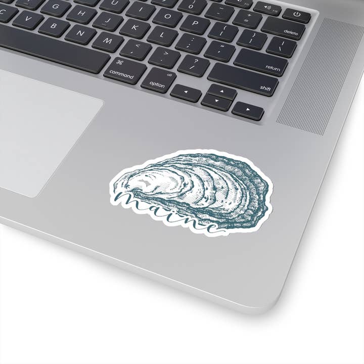 Hemlock Ridge Designs - Wholesale Sticker - Maine Oyster Sticker1