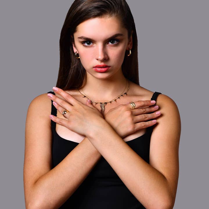 Angel fløj og stjerne Stud Øreringe for engroshandel hos Meri Lou Jewelry