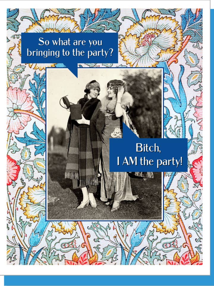 I AM The Party - Everyday Card for wholesale by Ümlaut Brooklyn