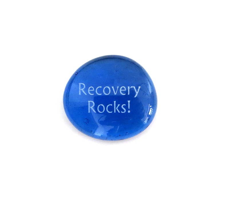 Lifeforce Glass, Inc. - Wholesale Keepsake Coin/Token - Recovery Assortment of 100 Glass Stones, Sobriety Gifts14