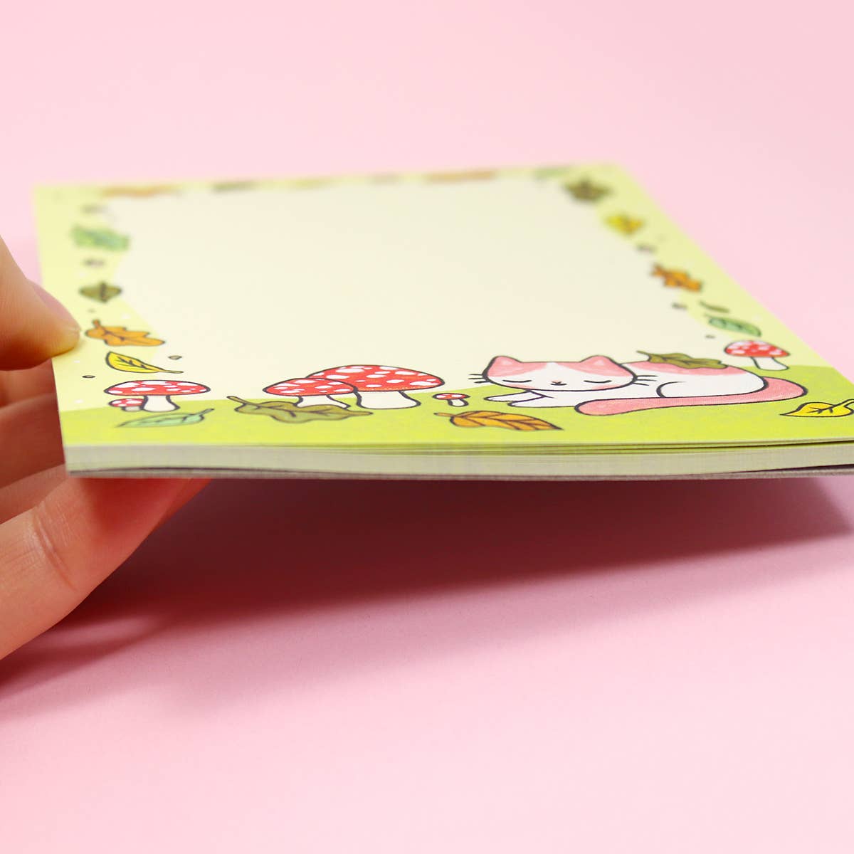 PONY PEOPLE - Wholesale Notepad - Mushroom Cat Notepad 6