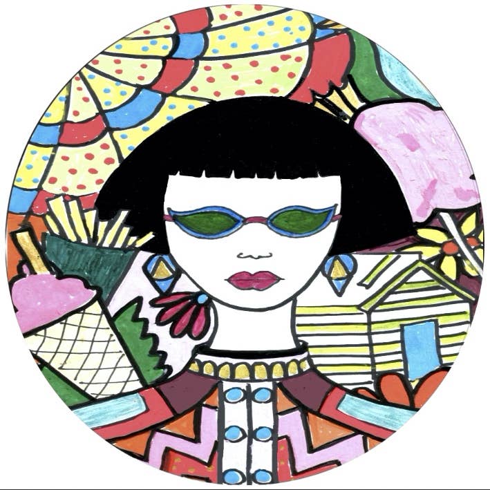 FunkyAdi - Wholesale Compact Mirror - Women and Icons Pocket Mirrors 12