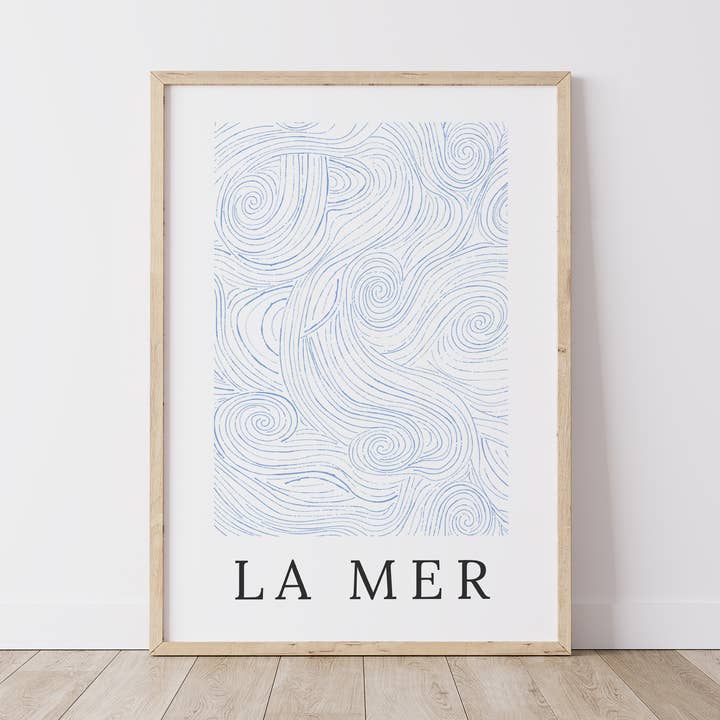 La Mer Print for wholesale by Chalk & Ivy Prints