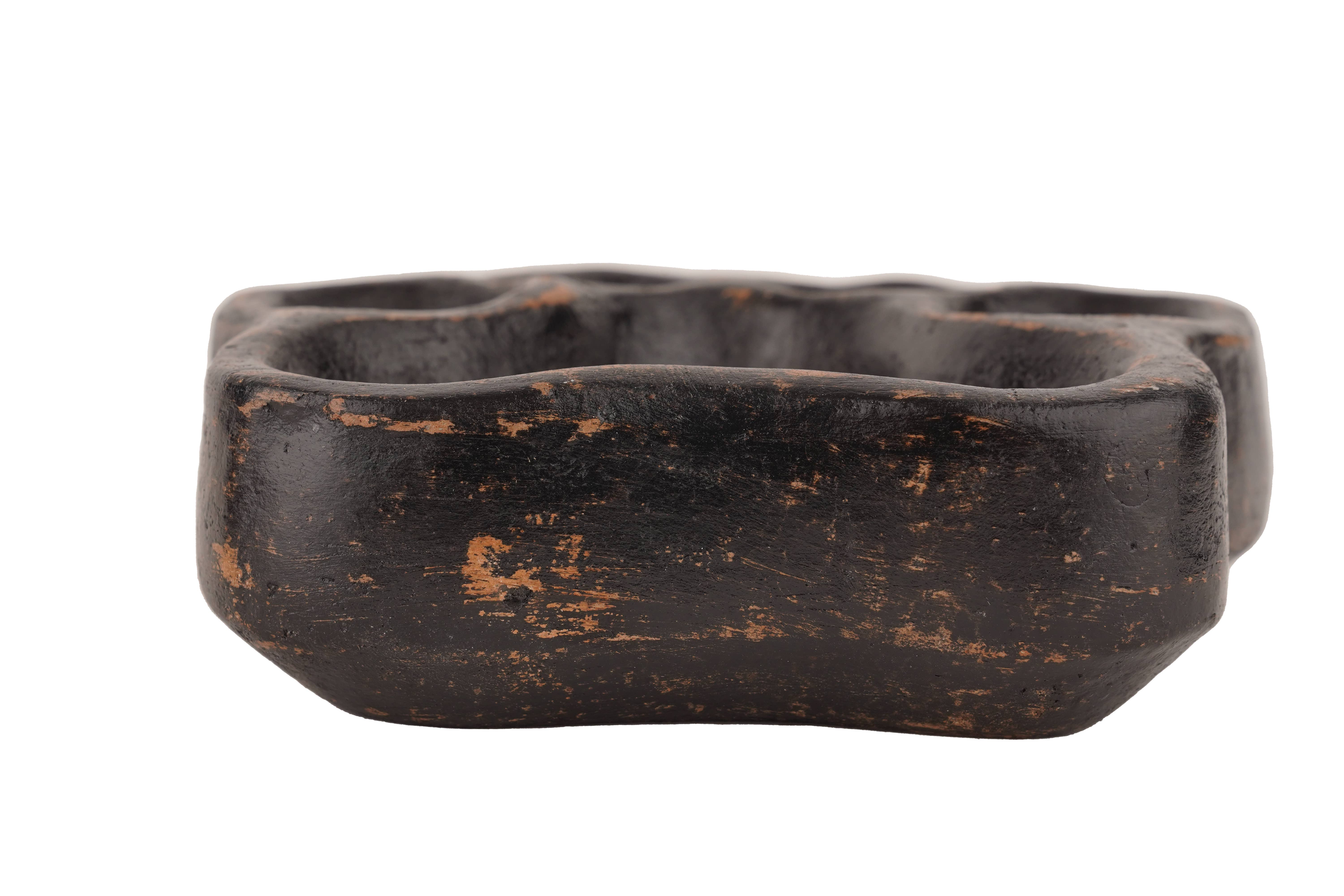 My Amigos Imports - Wholesale Candle Holder - CLEARANCE-Clay Dog Paw Vessel-Bowl-7x8 in-Candle-3 Colors3